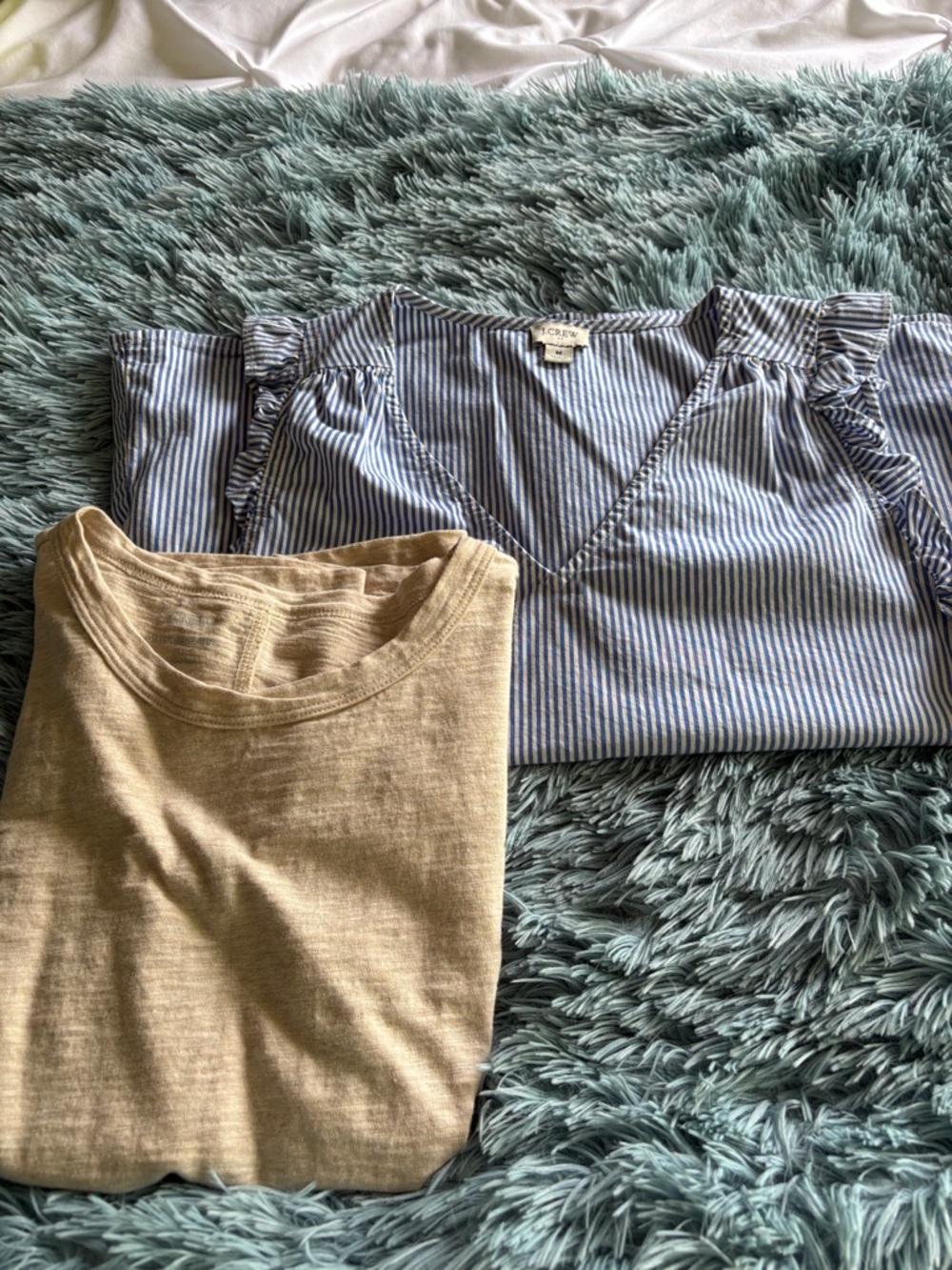 Two J Crew Summer Tops